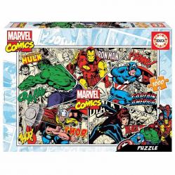Educa - 1000 pcs, Marvel Comics (80-18498) - Toys