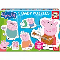 Educa - Baby puzzle, Peppa Pig (80-20319) - Toys
