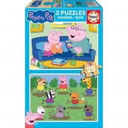 Educa - 2x25 pcs, Peppa Pig (80-20334) - Toys