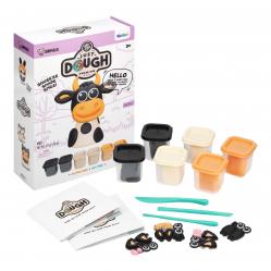 Just Dough, Cow Dough pack 6x57g (40377) - Toys