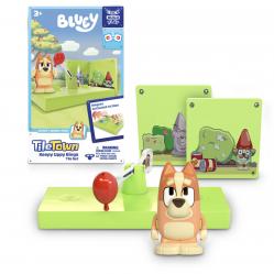 Tile Town -Bluey Magnetiske Mini Legesæt - Keepy Uppy Bingo Tile Set - Toys