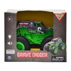 Monster Jam - 1:24 Lights & Sounds Truck - Grave Digger - Toys