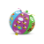 Kids Hits - Sound & Music Soft Ball (KH87/001) - Toys