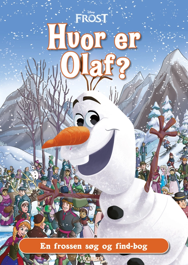 Hvor er Olaf? En søg og find-bog - Toys