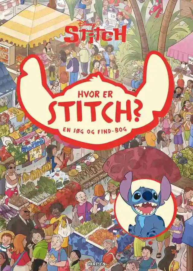 Hvor er Stitch? En søg og find-bog - Toys