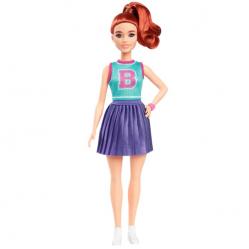 Barbie - Fashionistas Doll, Jersey Top (Hyt90) - Toys