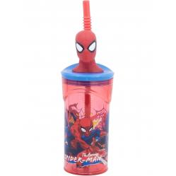 Spiderman – 3D Figurine – Drinking Glass (83566) - Toys