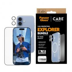 PanzerGlass - CARE 3-in-1 Flagship Explorer Bundle - iPhone 17 - Electronics