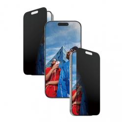 PanzerGlass - 2-Way Privacy Screen Protector - iPhone 17/iPhone 16 Pro - UWF w. EasyAligner - Electronics