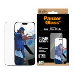 PanzerGlass - Screen Protector - iPhone 17 Pro Max - UWF w. EasyAligner - Electronics