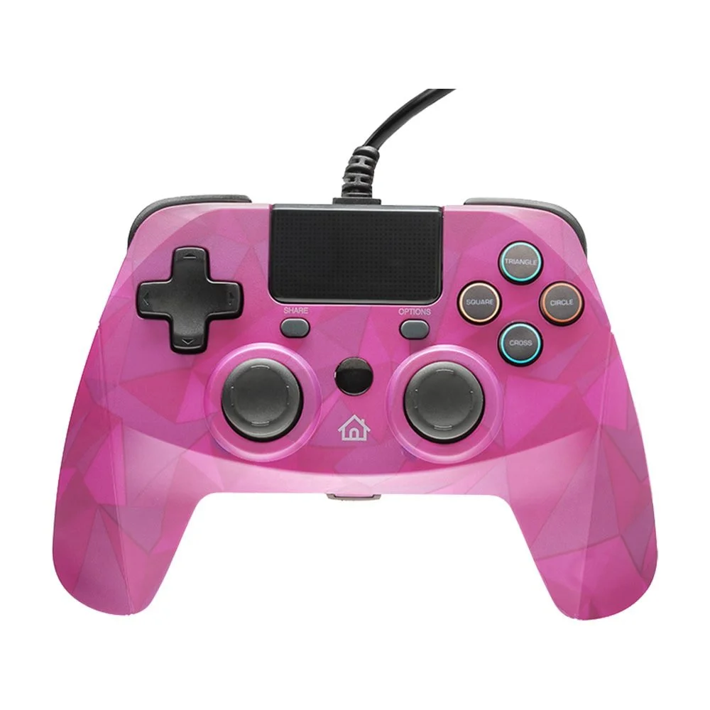 Snakebyte PS4 Game:Pad 4 S Wired ( Bubblegum camo ) - PlayStation 4