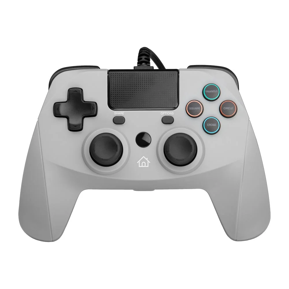Snakebyte PS4 Game:Pad 4 S Wired ( Grey ) - PlayStation 4