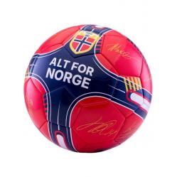 NFF - Fotball Rød - Size 5 (8014941) - Toys