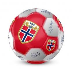 NFF - Fotball Hvit - Size 5 (8014942) - Toys