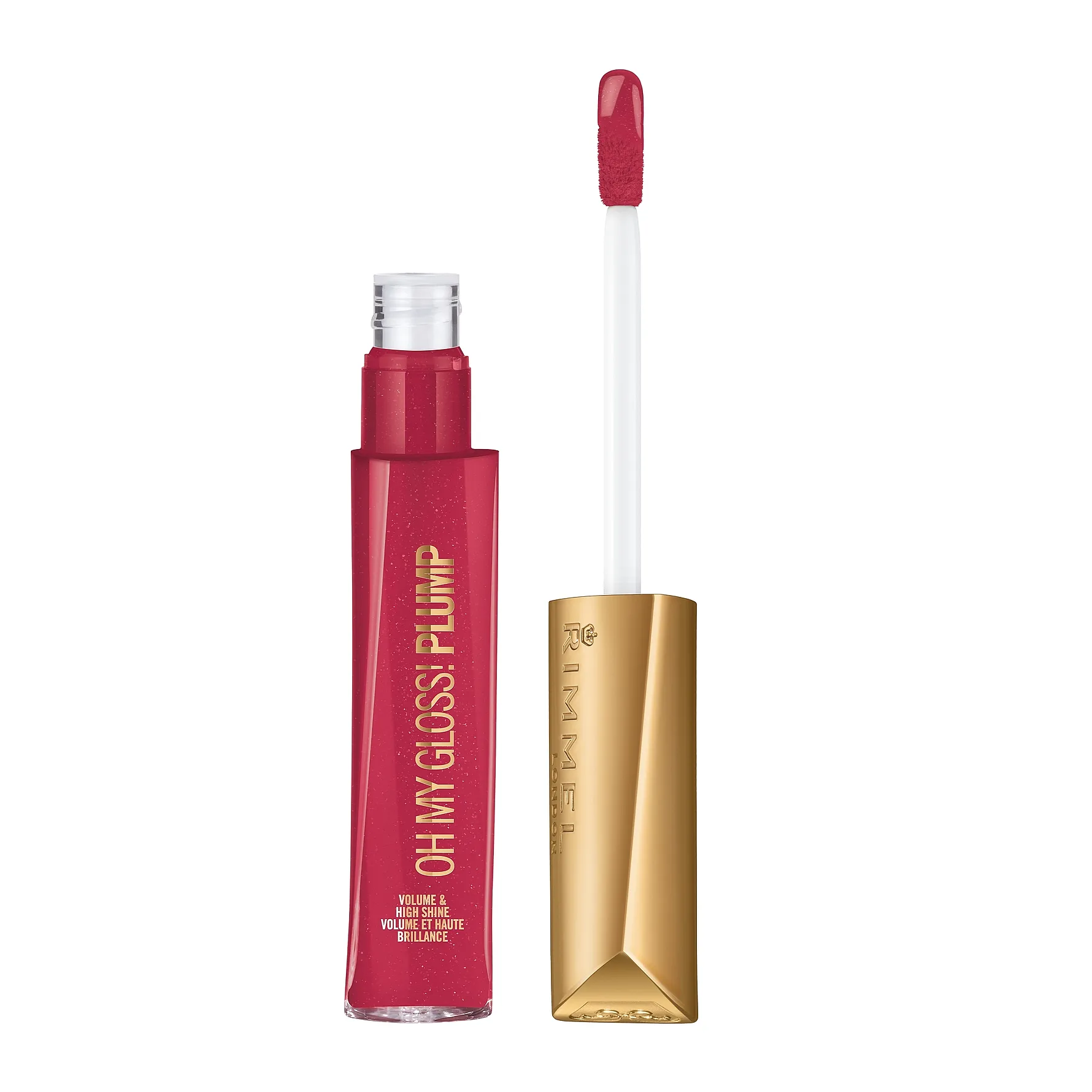 Rimmel - Oh my gloss Plump - High-shine Lipgloss - 501 rasperry sundae - Beauty