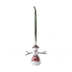 Kähler - Hammershøi Christmas Bauble Snow Woman - H9 cm - Home and Kitchen