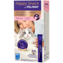 Happy Snack by Feliway – Salmon - 24x15g - Pet Supplies