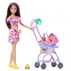Barbie - Babysitting Skipper Playset (JJB42) - Toys