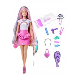 Barbie - Rainbow Sparkle Hair Play Doll (JJP07) - Toys