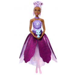 Barbie - Flower Reveal Purple Daisy (black) (JMF58) - Toys