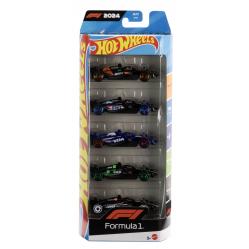 Hot Wheels - F-1 Racing 1:64 5-Pack (JLN11) - Toys