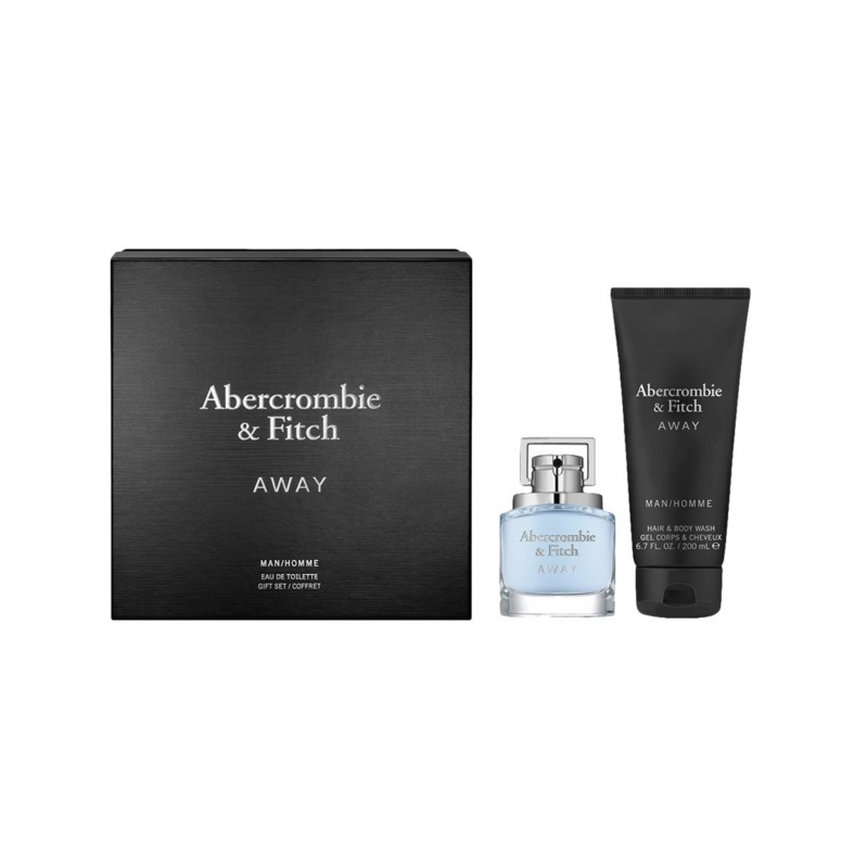 Abercrombie & Fitch - Gift Set Away Man Edt 50 ml + Hair & Body Wash 200 ml - Beauty Abercrombie & Fitch - Gift Set Away Man Edt 50 ml + Hair & Body Wash 200 ml - Beauty