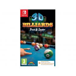3D Billiards: Pool and Snooker (Code in Box) - Nintendo Switch