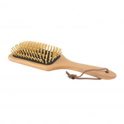 BORSTIQ - Mane/Tail Brush - wooden - square - Pet Supplies