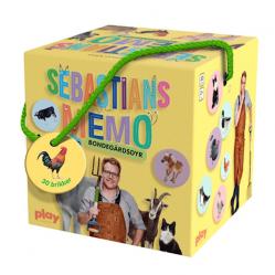 Sebastians memo med bondegårdsdyr - Toys