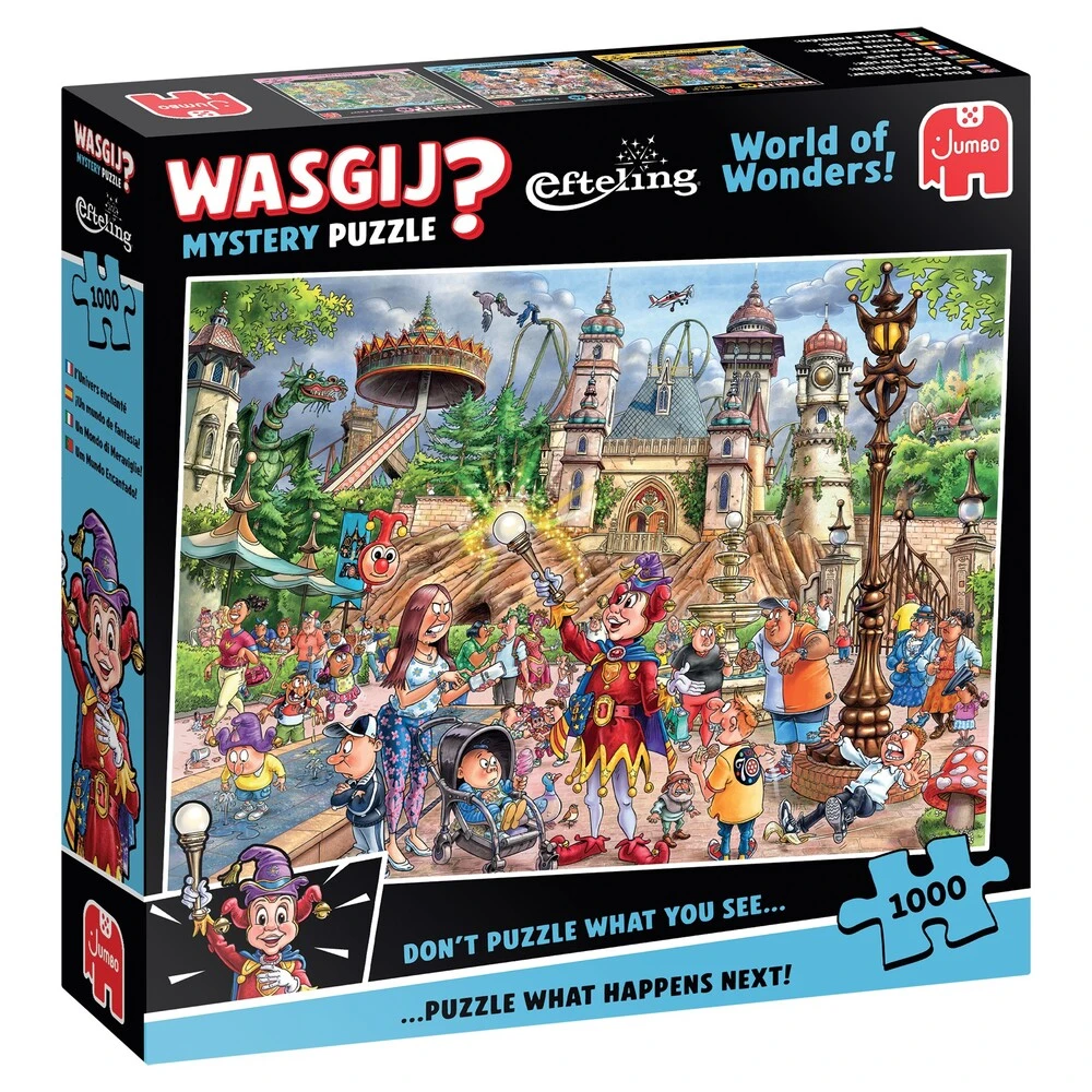 Wasgij - Mystery Efteling - World of Wonders! (1000 pieces) (JUM5021) - Toys