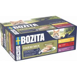 Bozita - Mousse Mixed Farm - 12x 85g - Pet Supplies