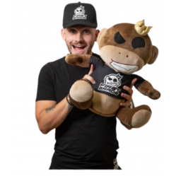 FIRSTGRADE - Monkey 40 cm (24-FG-SQUISH-40) - Toys