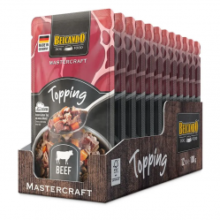 Belcando - MASTERCRAFT Topping - Beef - 12x100g - Pet Supplies