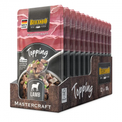 Belcando - MASTERCRAFT Topping Lamb - 12x100g - Pet Supplies