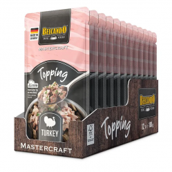 Belcando - MASTERCRAFT Topping Turkey - 12x100g - Pet Supplies