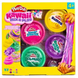 Play-Doh - Kawaii Mix & Play 4 pack (334-240418) - Toys