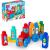 Mega Blocks – Build & Match Animal Tractor (JKG33) - Toys