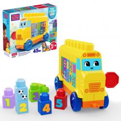 Mega Blocks – Build & Count Bus (JKG34) - Toys