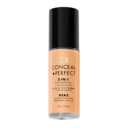 Milani Cosmetics - Conceal + Perfect 2-In-1 Foundation - Warm Natural - 30 ml - Beauty