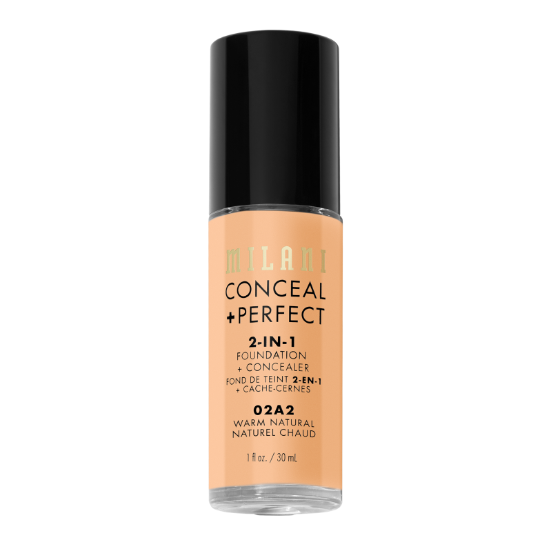 Milani Cosmetics - Conceal + Perfect 2-In-1 Foundation - Warm Natural - 30 ml - Beauty Milani Cosmetics - Conceal + Perfect 2-In-1 Foundation - Warm Natural - 30 ml - Beauty