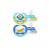 Philips Avent - Ultra air soother, 6-18 m, yellow/blue - Baby and Children