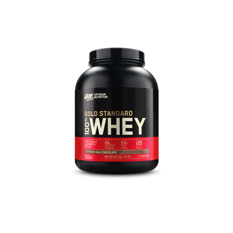 Optimum Nutrition - Gold Standard 100% Whey - Extreme Milk Chocolate - Health and Personal Care Optimum Nutrition - Gold Standard 100% Whey - Extreme Milk Chocolate - Health and Personal Care