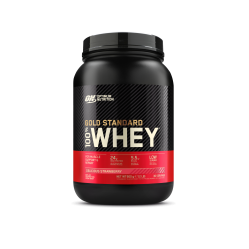 Optimum Nutrition - Gold Standard 100% Whey - Delicious Strawberry - 900 g - Health and Personal Care