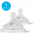 Philips Avent - Niplle, Natural Response Nipple 2 pieces Extra Slow Flow Nipple - Baby and Children