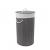 Nordis - Gray Bamboo Laundry Basket - Gray - 35 cm x 60 cm - Home and Kitchen