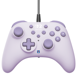 HORI - HORIPAD Turbo - Cozy Lavender - Switch 2 - Nintendo Switch 2
