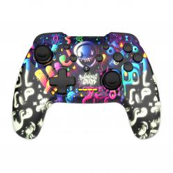 Freaks And Geeks - Shining Graff Wireless Controller - Switch/PC (Glow in the Dark Paint) - Nintendo Switch