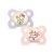 MAM - Original Night Silk 2p Box V - Pink - 0-6m - Baby and Children