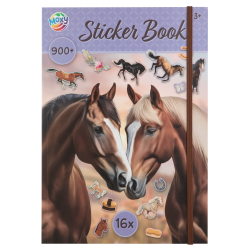 Moxy  - Horse sticker book a4, 16 sheets (190001) - Toys