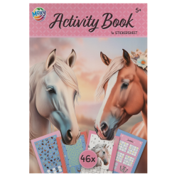 Moxy - Horse activity book A4, 24 sheets (190010) - Toys